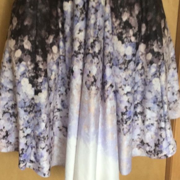 Betsy & Adam Black Pink Printed Ombré Halt… - Picture 11 of 13